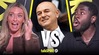 "You’re Talking Rubbish!" Abbi Summers & Kweku Afari ARGUE Over Spurs Chairman Daniel Levy! background