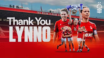 Lyndsey Harkin's Farewell To Forest Women | Harkin Becomes Club Ambassador ❤️ background