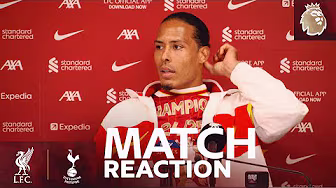 Virgil van Dijk's press conference as captain of the Premier League champions | Liverpool FC
