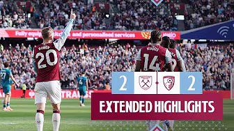 Extended Highlights | West Ham 2-2 Bournemouth | Premier League