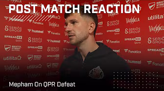"Every game has worked towards this" | Mepham On Play-Off Games | Post Match Reaction background