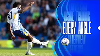 EVERY ANGLE | Carlos Baleba's Last-Minute BEAUTY v West Ham background