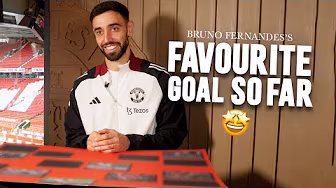 Bruno Fernandes's FAVOURITE Goal So Far?! 👀