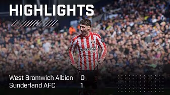 Hume Strikes Again | West Bromwich Albion 0 - 1 Sunderland AFC | EFL Championship Highlights