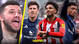 "They Have To Fix This!" LIVE GOAL REACTIONS As Brentford BEAT Man Utd In Seven Goal THRILLER! background
