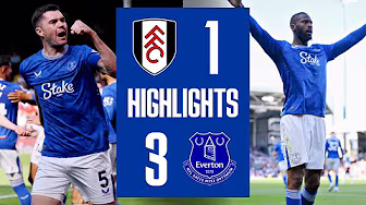 FULHAM 1-3 EVERTON | Premier League highlights background
