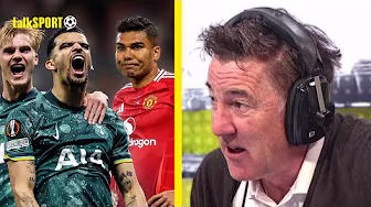 "I'd BACK SPURS Before United!" Saunders Claims Spurs Are Europa League FAVOURITES Over Man Utd!