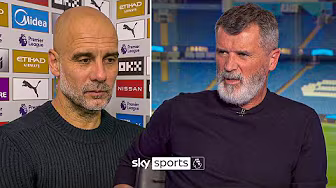"Really harsh" | Roy Keane surprised at Pep Guardiola's disappointment over Man City's season background