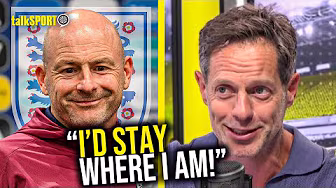 "He seems to be LOVING IT!" Scott Minto wants Lee Carsley to STAY with the England under-21s! backdrop