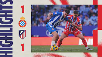 HIGHLIGHTS | Espanyol 1-1 Atlético de Madrid | ⚽ Azpilicueta | 24/25 LaLiga - MD29 background