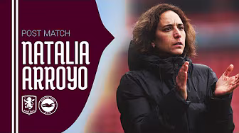 POST MATCH | Natalia Arroyo reacts to victory over Brighton & Hove Albion