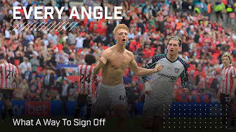 Watson Injury-Time Goal at Wembley Sends Sunderland To Premier League | Every Angle