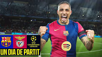 FC BARCELONA 3 vs 1 SL BENFICA: INTO THE NEXT ROUND! 🔥🔥 | Un Dia De Partit 🔵🔴 background