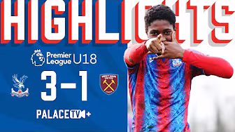 CASEY NETS BRILLIANT VOLLEY 🎯 🦅 | Palace 3-1 West Ham | U18 Highlights