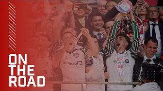 Incredible Scenes As Lads Seal Premier League Promotion! | On The Road | Wembley Play-Off Final background