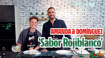 Tanqueray 0.0 'Sabor Rojiblanco', feat. Amanda Sampedro & Álvaro Domínguez: chicken fajitas backdrop