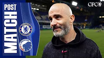 MARESCA & DEWSBURY-HALL react post-match | Chelsea 1-0 Copenhagen (3-1 agg) | UECL 24/25 backdrop