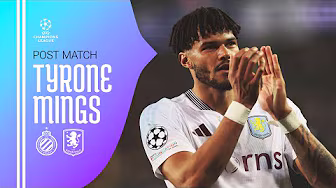 "We made it a very good evening" | Tyrone Mings on win over Club Brugge backdrop