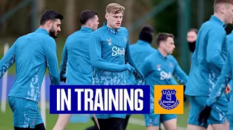 READYING FOR A RETURN TO GOODISON PARK! | 🏃LATEST EVERTON TRAINING background