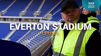 ROONEYâS FIRST VISIT TO EVERTON STADIUM đïžđ€© | Former Blue takes tour of new ground đ” backdrop