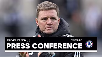 PRESS CONFERENCE | Eddie Howe pre-Chelsea (H) background