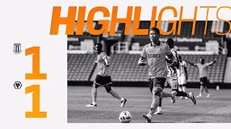 Hwang scores equaliser | Stoke City 1-1 Wolves | Highlights background