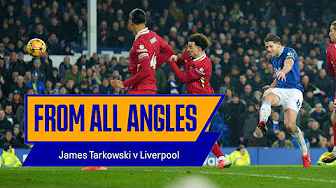 EVERY angle of Tarkowski's Merseyside derby stunner! ЁЯдй backdrop