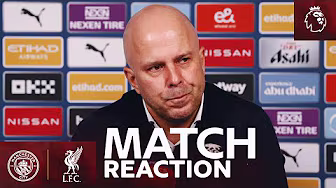 Arne Slot Reacts To Manchester City 0-2 Liverpool | Premier League