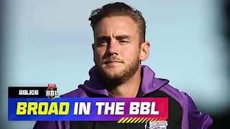 Every STUART BROAD WICKET in The Big Bash! | #BBL06 background