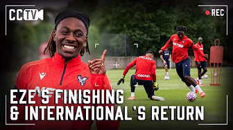 🔥 🎯 EZE'S FINISHING & INTERNATIONALS RETURN TO TRAINING | CCTV