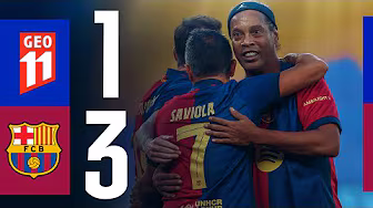 HIGHLIGHTS | GEO 11 1 vs 3 BARÇA LEGENDS 🔵🔴