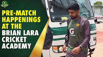 Pre-match happenings at the Brian Lara Cricket Academy before 1st Pakistan vs West Indies ODI ЁЯПП