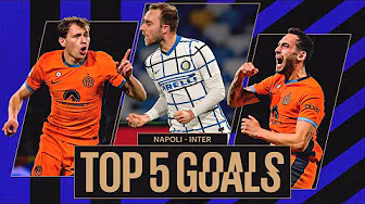 MAGIA DALLA DISTANZA 🪄 | INTER HISTORY | TOP 5 GOALS vs NAPOLI ⚽