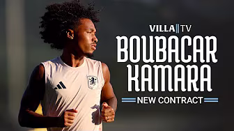 Boubacar Kamara on signing new Villa contract