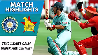 Tendulkar's Calm Under Fire | Net Run Rate Drama | India Walked Into This Do-Or-Die Match With A Win