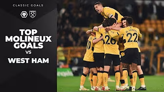 Ince, Saiss, Silva and Jimenez find the net! | Our best Molineux goals against West Ham background