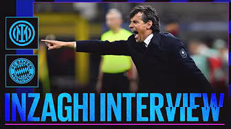 L'INTERVISTA DI SIMONE INZAGHI | INTER 2-2 BAYERN MONACO 🎙️⚫🔵 backdrop