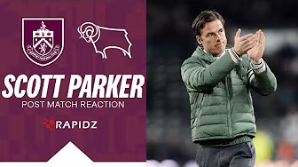 Parker Assesses The Deadlock At Pride Park | REACTION | Derby County 0 - 0 Burnley backdrop