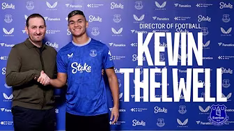 Kevin Thelwell on Everton January window, 'big' Summer & future optimism. ЁЯФ╡ background