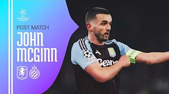 John McGinn on Club Brugge Victory | POST MATCH background
