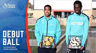Premier League gift young starts with DEBUT BALLS ⚽ Asher Agbinone & Caleb Kporha