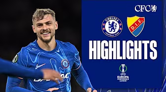 Chelsea 1-0 Djurgården (AGG 5-1) | SEMI-FINAL HIGHLIGHTS | UEFA Europa Conference League 24/25 background