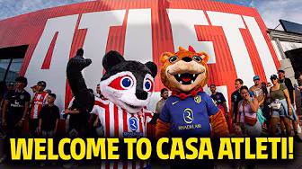Atlético de Madrid inaugurated 'Casa Atleti' in Los Angeles backdrop