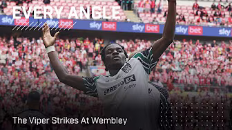 The Viper Strikes At Wembley To Help Send Sunderland To Premier League | Every Angle