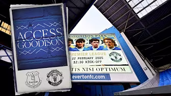 THE GIANTS COME TO TOWN! ЁЯФ╡ | Access Goodison: Everton v Manchester United