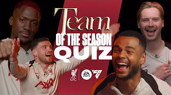 🤣 BRILLIANT Team of the Season Quiz | Robbo & Ibou vs Cody & Kelleher 🍿 backdrop