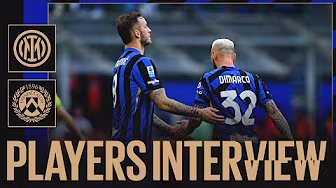 L'INTERVISTA DI SOMMER E DIMARCO | INTER 2-1 UDINESE | PLAYERS INTERVIEW 🎙️⚫🔵 background