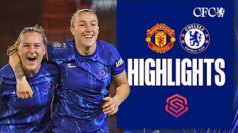 Man United Women 0-1 Chelsea Women | 🏆 WSL Champions! 🏆 | HIGHLIGHTS | WSL 2024/25 background
