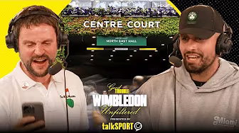 "I got BODY SEARCHED at the entrance!" | Wimbledon Unfiltered with Nick Kyrgios background