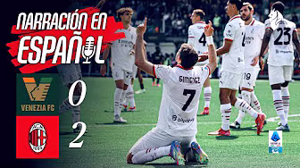 Pulisic & Gimenez back on the scoresheet | Venezia 0-2 AC Milan | Highlights Serie A background